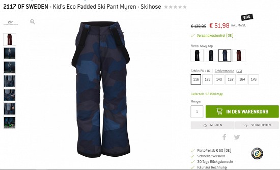 Kinderbekleidung und Kinderschuhe bei den Bergfreunden reduziert