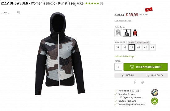 Bis zu 80% sparen im Bergfreunde Outlet