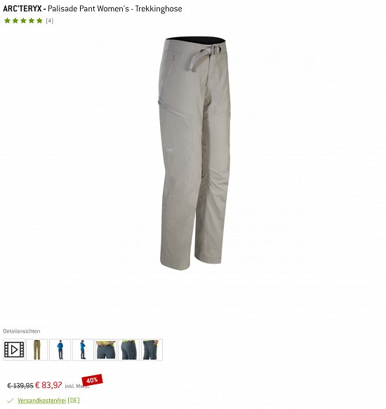 Arc'teryx Angebote bei den Bergfreunden