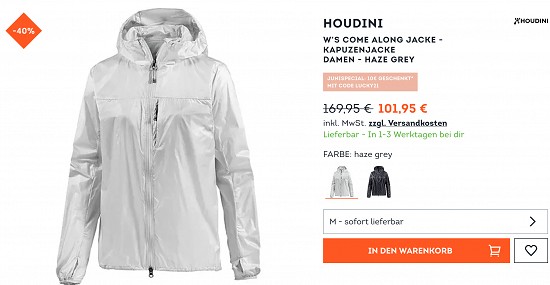 10€ geschenkt für Deinen Einkauf bei Sport Scheck