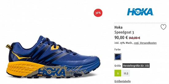 Spare 40% und mehr im Running Sale von Sport Schuster