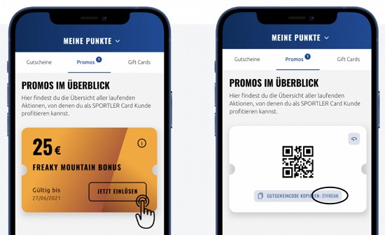 25€ Gutschein beim Sportler