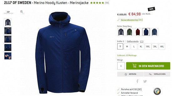 Black Weekend bei bergfreunde