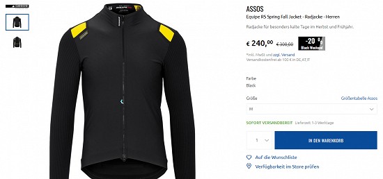 Black Weekend bei sportler.com - 20% Rabatt auf alles