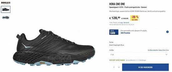 Spare 20% auf Bergsport Ausrütung beim Sportler