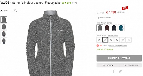 Summer-Sale bei bergfreunde