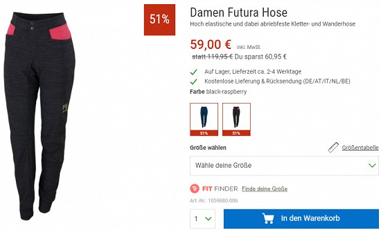 Sommer Sale bei bergzeit