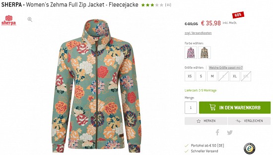 Summer-Sale bei bergfreunde