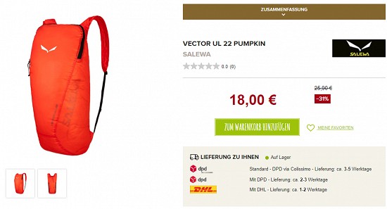 Sommer Schlußverkauf bei snowleader.