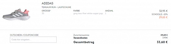 10 % Rabatt on top auf das komplette Kindersortiment bei sportscheck