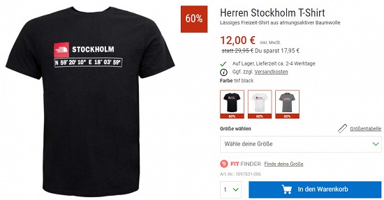 The North Face im Sommersale der bergzeit