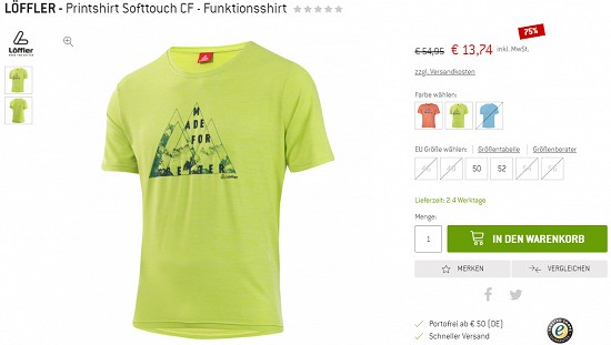 Wanderdeals bei bergfreunde - Rabatte von bis zu 75%