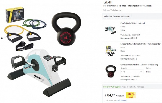 Fitness-Sale bei sportler