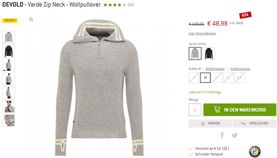 Sale bei bergfreunde