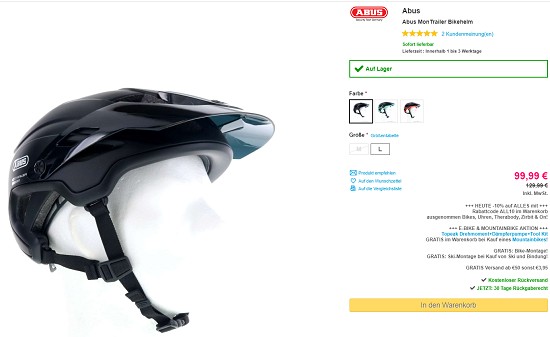 Abus bis zu 27% reduziert bei sportokay