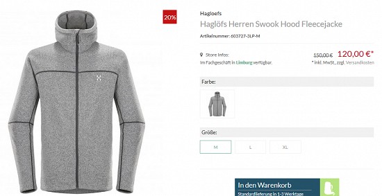 Lagerräumung bei biwak - 20% Rabatt auf alles