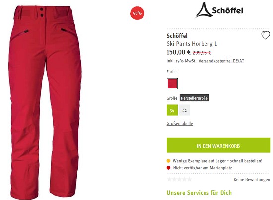 Skibekleidung im Sale bei sport-schuster