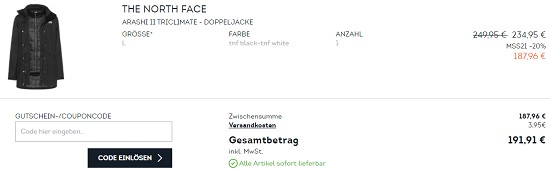 Mid-Season-Sale bei sportscheck - 20% Rabatt on top auf ausgewählte Artikel