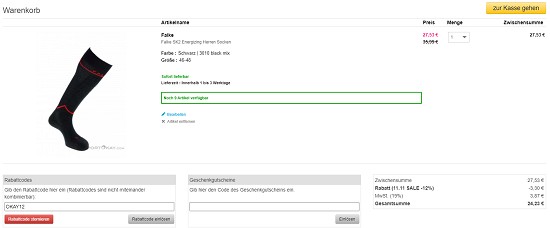 Skisocken bei sportokay - Rabatte von bis zu 40%