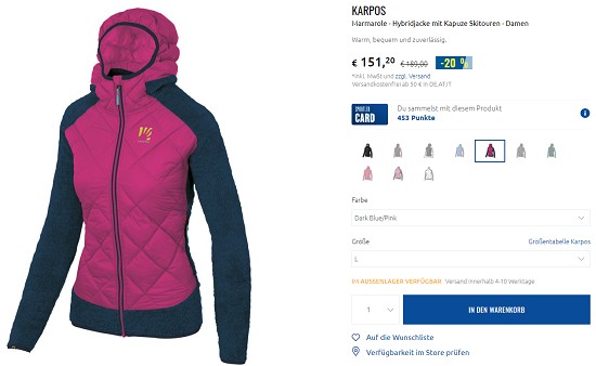 Winter Opening Weeks bei sportler - Skitourenartikel bis zu 60% reduziert