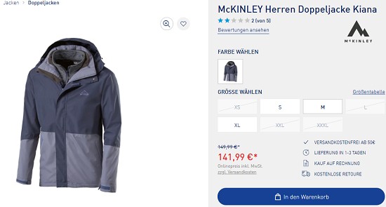 Sale bei Intersport - Rabatte von bis zu 50%