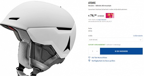 Atomic bei sportler - Rabatte von bis zu 40%