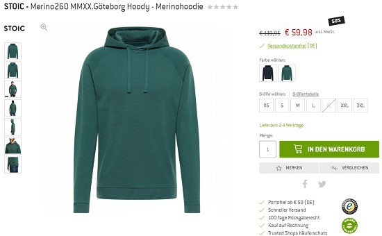 Black Outdoor Days - Merino Deal mit Rabatten von bis zu 50% bei bergfreunde
