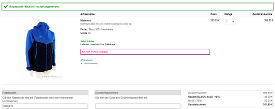 12% zusätzlich bei SportOkay sparen