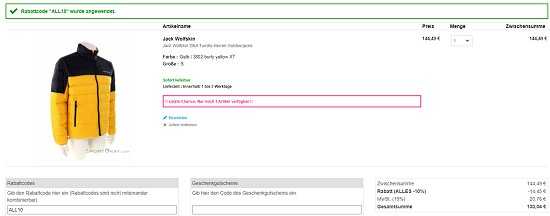 10% zusätzlich bei SportOkay sparen