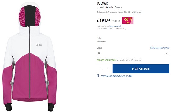 Wintersale-Start bei sportler