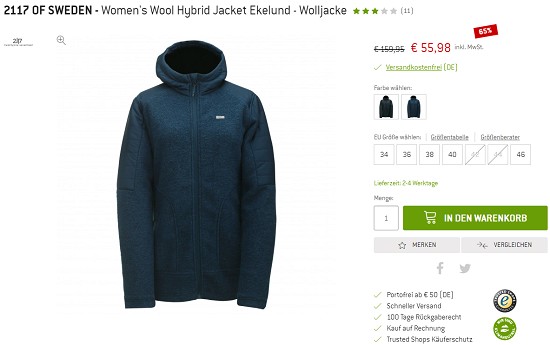 Wintersale bei bergfreunde