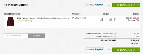 10% Rabatt auf ALLES bei bergfreunde - nur an diesem Wochenende