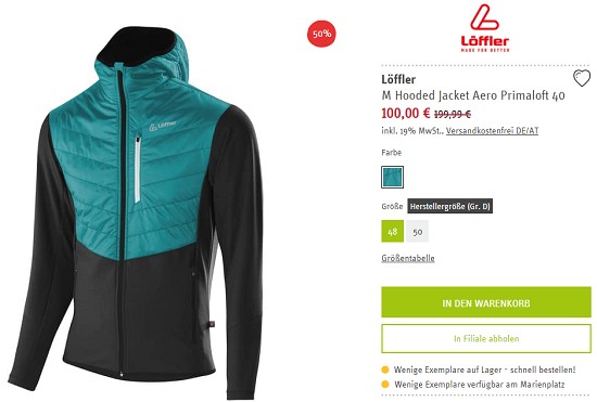 Fitness-Sale bei sport-schuster