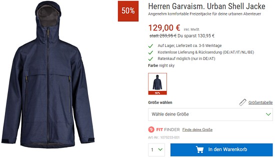 Markensale - Maloja bis zu 60 % reduziert im Outlet der bergzeit