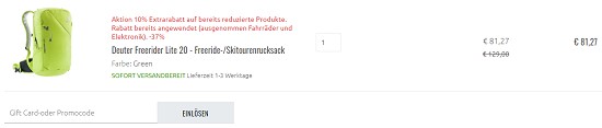 10% Extra auf alle Sale-Artikel bei sportler
