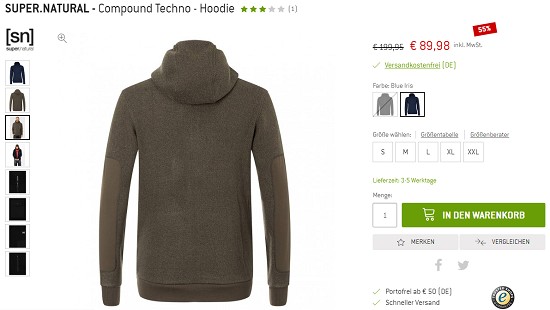 Merino Deals bei den Bergfreunden - Bis zu 40% reduziert