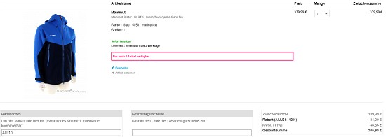 10% zusätzlich bei SportOkay sparen