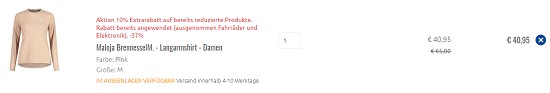 -10% extra Rabatt & kostenlose Lieferung bei sportler