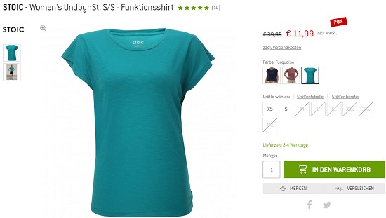 Mindestens 50 % Rabatt auf über 1000 Artikel bei bergfreunde