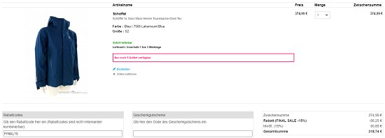 15% zusätzlich bei SportOkay sparen