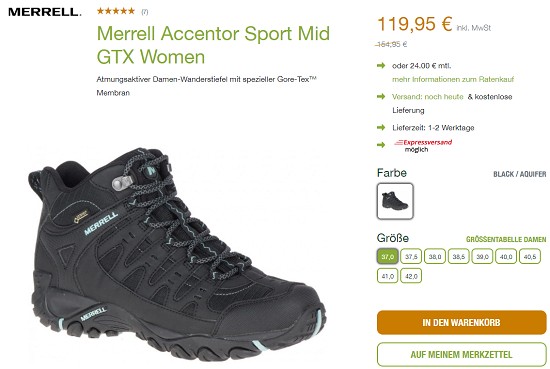 Outletshopping im unterwegs Onlineshop