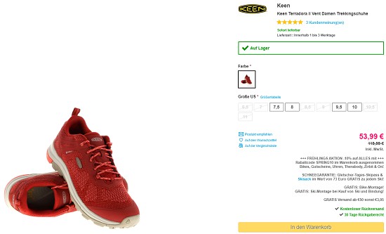 Keen bei sportokay - Rabatte von bis zu 50 %