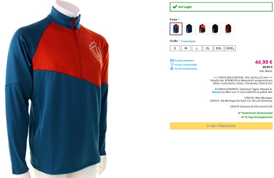 Rock Experience bis zu 50% reduziert bei sportokay