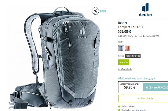 Gipfelstürmer Deals bei sport-schuster