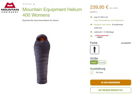 Outletshopping im unterwegs Onlineshop