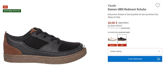 Bekleidungs- und Schuh-Blowout bei bergzeit