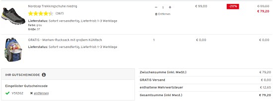 Wanderwochen bei vorteilshop - 20% extra sparen