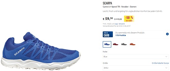 Scarpa bei sportler - Rabatte von bis zu 50%