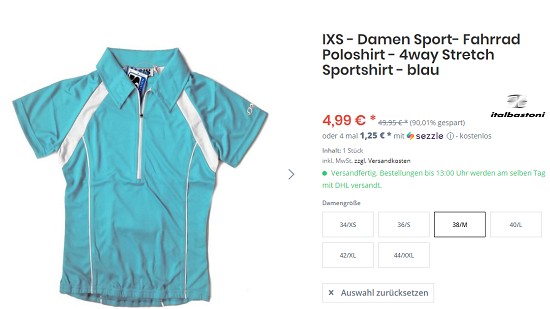 Ausrüstung im Outlet von hive - bis zu 90% sparen