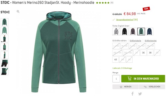 Midseason Sale: mindestens 10% auf ausgewählte Sommerware bei bergfreunde